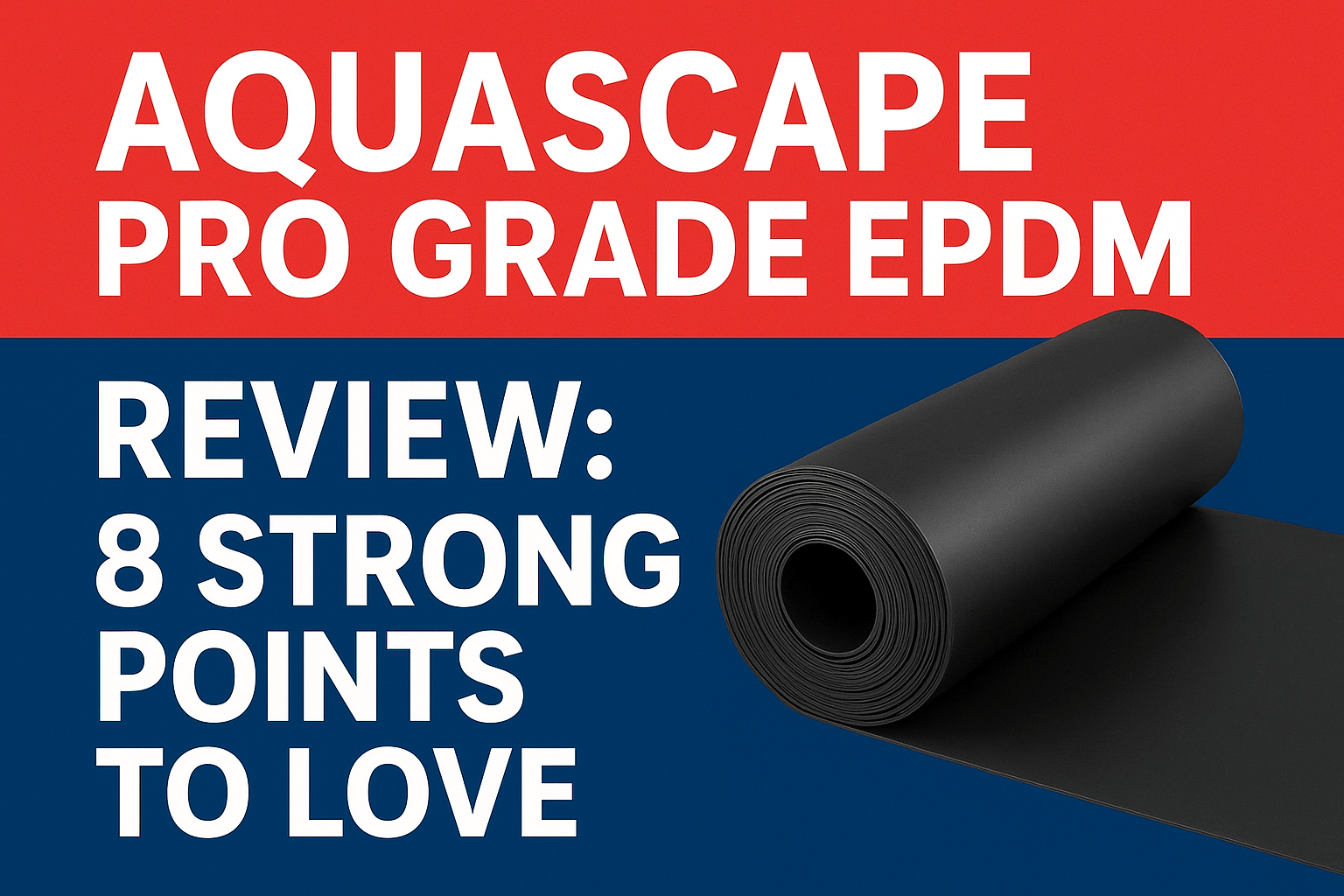 AquaScape Pro Grade EPDM Review