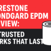Firestone PondGuard EPDM Review