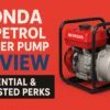 Honda 2-Inch Petrol Water Pump Review