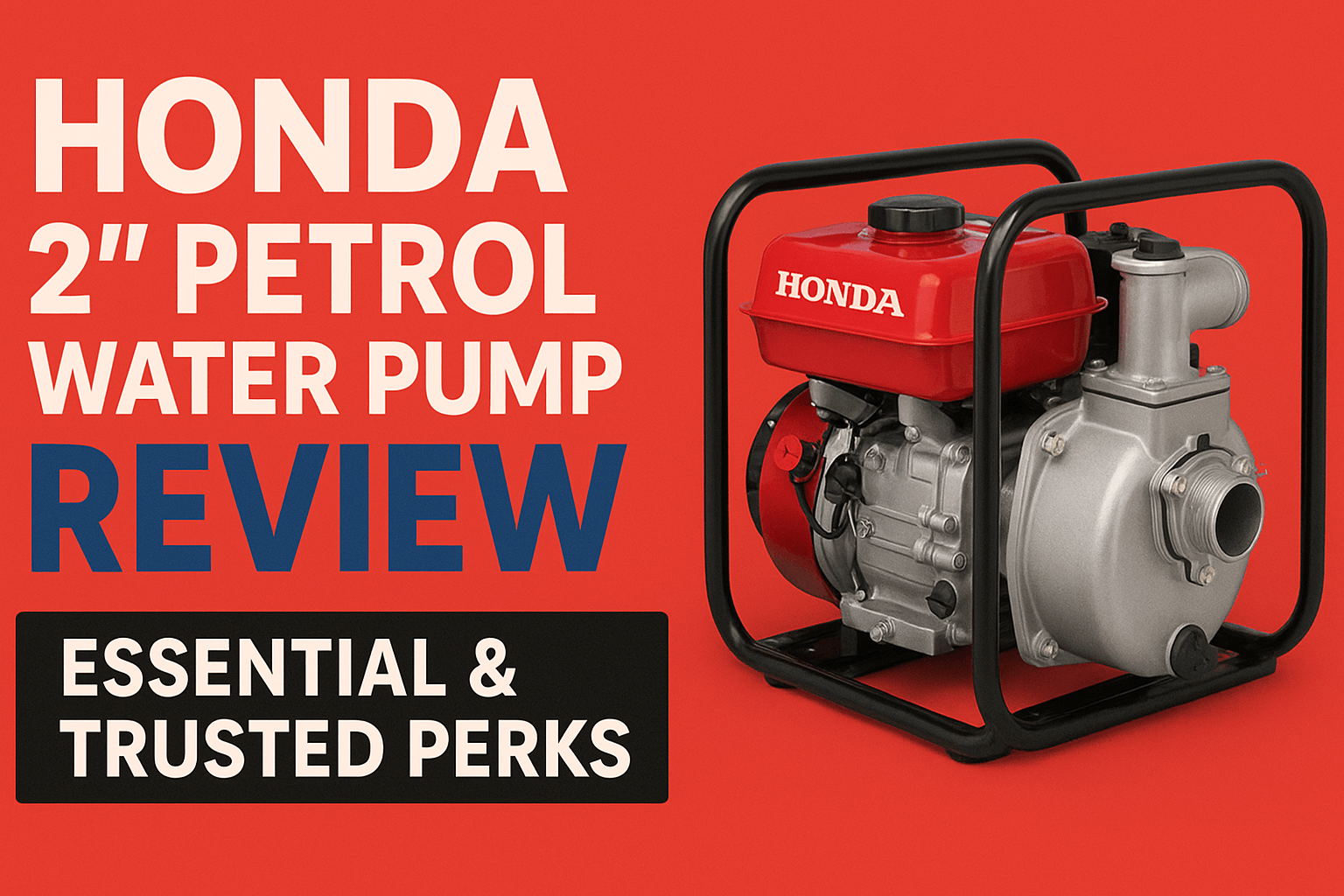 Honda 2-Inch Petrol Water Pump Review