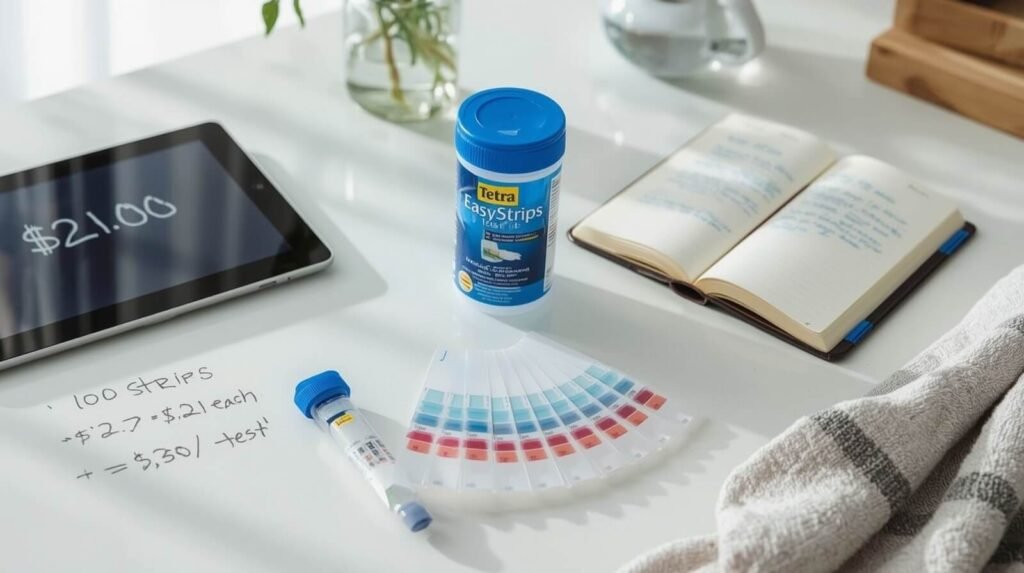 Cost and Value of Tetra EasyStrips 6-in-1 Test kit