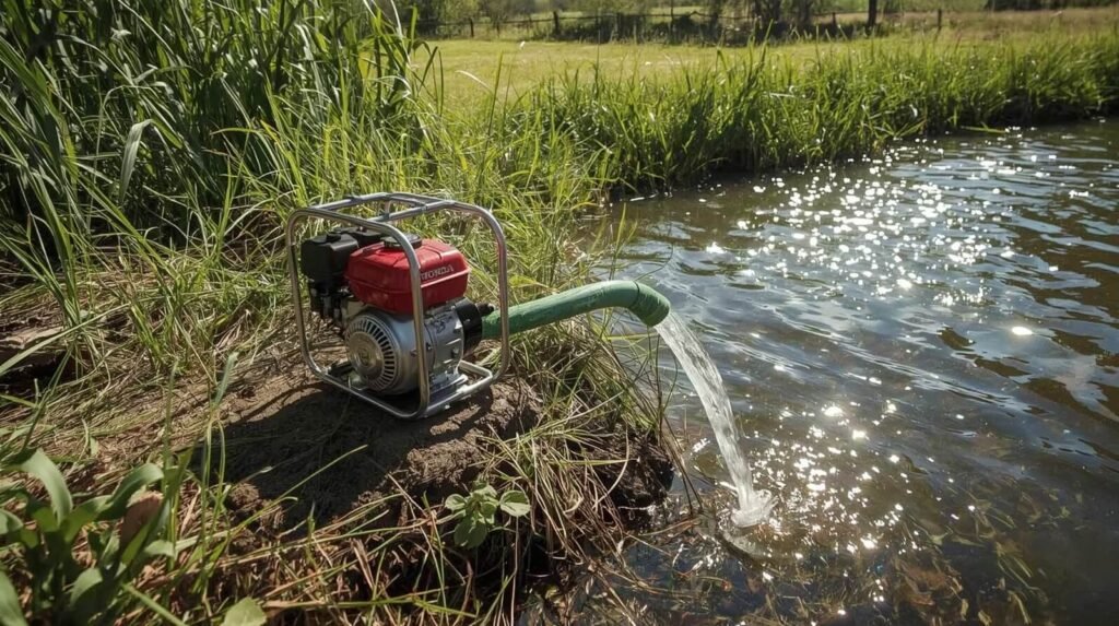 Honda 2 petrol pond pump