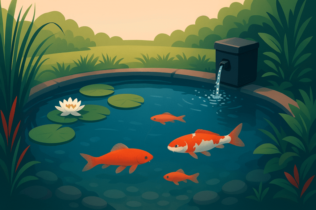 Perfectly Prepped Pond at Dawn