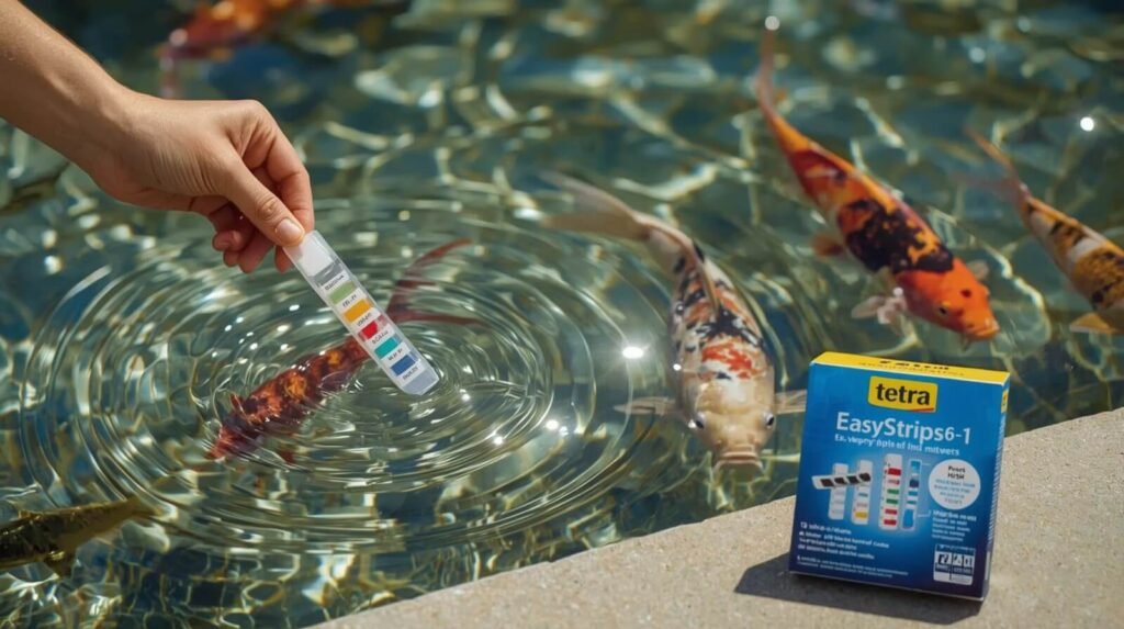 Tetra EasyStrips Pond Water Testing at Home