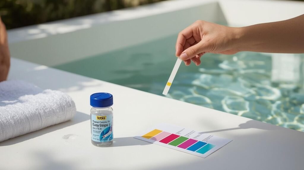 Tips for use of Tetra EasyStrips 6-in-1 Test kit