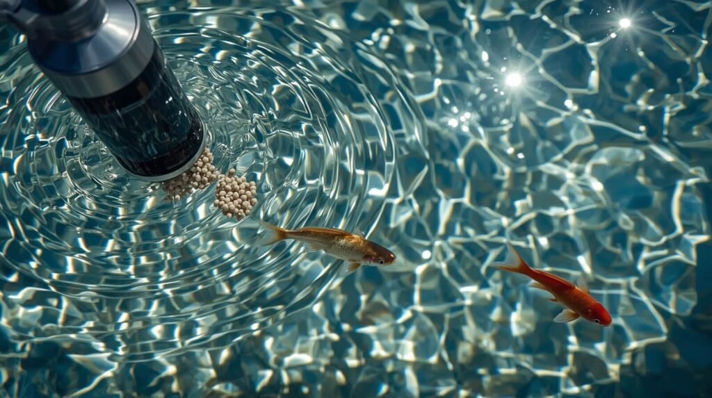 how to feed fish on vacation automatic feeder