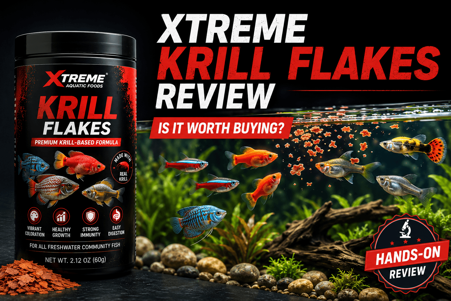 Xtreme Krill Flakes Review
