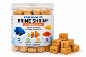 Freeze dried brine shrimp cubes review.