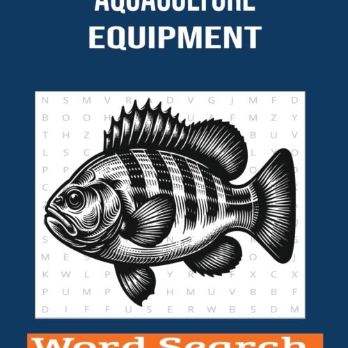 Aquaculture Equipment Word Search Book Aquaculture Equipment Word Search Book
