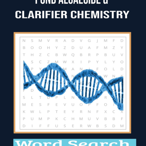 Pond Algaecide and Clarifier Chemistry Word Search Pond Algaecide and Clarifier Chemistry Word Search